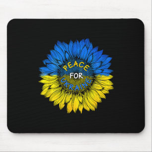 Tapis De Souris Chemise Paix Pour l'Ukraine Ukraine Tournesol Ukra