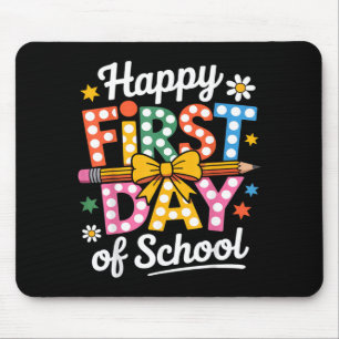 Tapis De Souris Chemise Premier Jour D'école Garçons Fille Retour