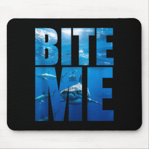 Tapis De Souris Chemise Requin Mords Semaine de Sensibilisation au