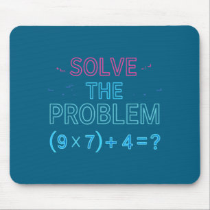 Tapis De Souris Chemise Résoudre Problème Math 67 Mème