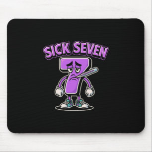 Tapis De Souris Chemise Sick Seven Meme Six Seven Blague Sick 7