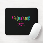 Tapis De Souris Chemise Speducator Enseignant d'éducation spéciale (Avec souris)