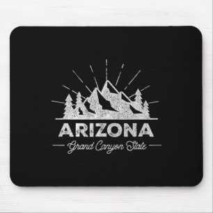 Tapis De Souris Chemise T Arizona Vintage Randonnée Design Rétro T