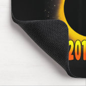 Tapis De Souris Chemise Total Solar 2017 Éclipse Totale (Coin)