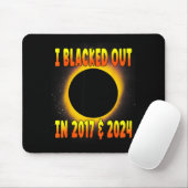 Tapis De Souris Chemise Total Solar 2017 Éclipse Totale (Avec souris)