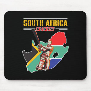 Tapis De Souris Chemise Tsman sud-africain - Cricket C Afrique du 