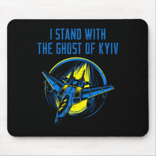 Tapis De Souris Chemise Ukraine – As pilote I Stand With The Ghost