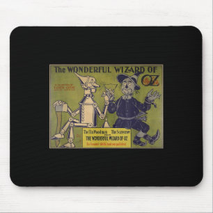 Tapis De Souris Chemise vintage Ecrow Tin-man Art-le Magicien d'Oz