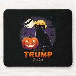 Tapis De Souris Chemises Chat Trump Chat Noir Costume Halloween Ch