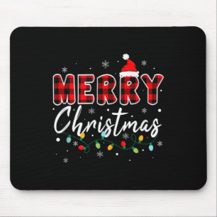 Tapis De Souris Chemises de Noël assorties pour famille Père Noël