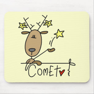 Tapis De Souris Chemises et Cadeaux de Renne Comet