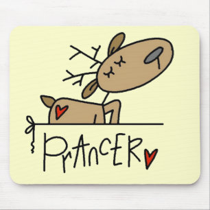 Tapis De Souris Chemises et cadeaux de rennes Prancer