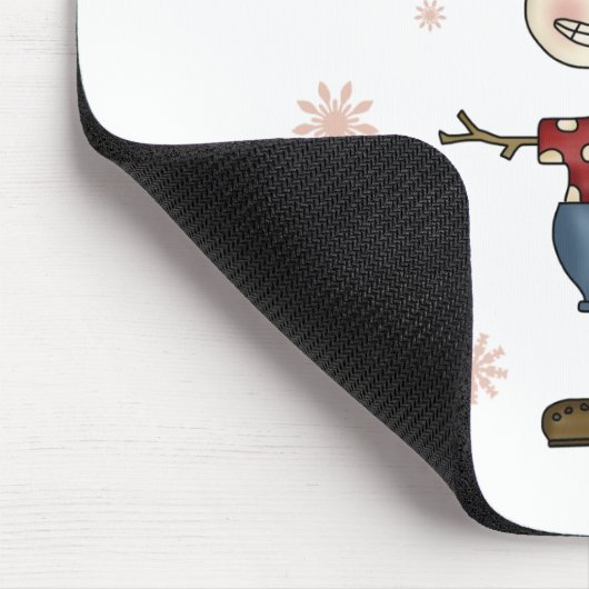 Tapis De Souris Chemises et cadeaux Prim Snowman (Coin)