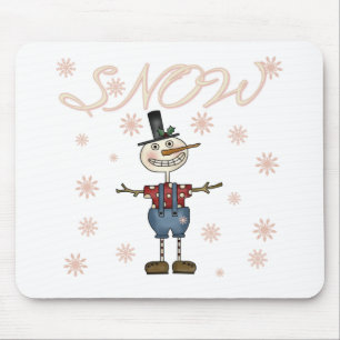 Tapis De Souris Chemises et cadeaux Prim Snowman