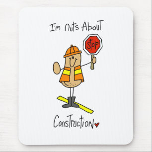 Tapis De Souris Chemises et Cadeaux sur la Construction qui sont N