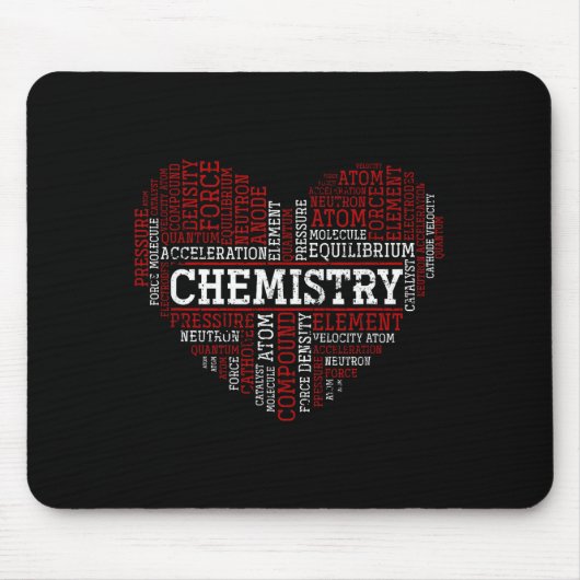 Tapis De Souris Chemist Valentines Day Gift Science Chemistry  (Devant)