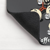 Tapis De Souris Chemistry Caffeine Molecule Funny Science Geek Cof (Coin)