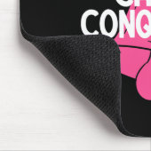 Tapis De Souris Chemo Conquérant Fin Du Traitement Chemo Bande De (Coin)