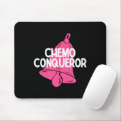 Tapis De Souris Chemo Conquérant Fin Du Traitement Chemo Bande De (Avec souris)