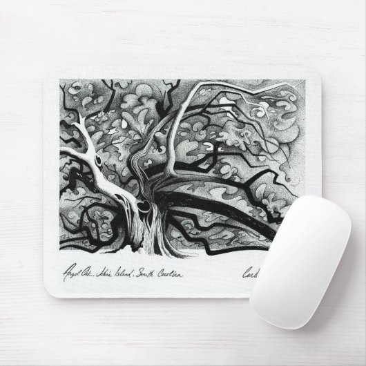 Tapis De Souris Chêne d'ange (Avec souris)