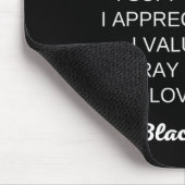 Tapis De Souris Cher Black Man Black Love Black Relations (Coin)