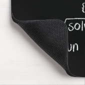 Tapis De Souris Cher Citation Amusante Math (Coin)