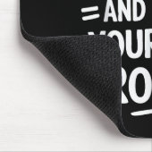 Tapis De Souris Cher Math Augmente Et Résoudre Vos Propres Problèm (Coin)