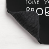 Tapis De Souris Cher Math Résoudre vos propres problèmes Mème Math (Coin)