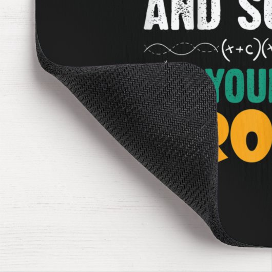 Tapis De Souris Cher Maths - Augmentez Et Résolvez Vos Propres Pro (Coin)