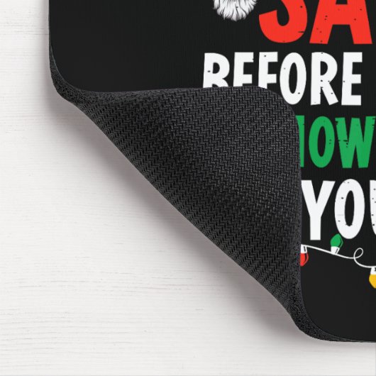 Tapis De Souris Cher Père Noël Je Peux Expliquer Amusant Noël Enfa (Coin)