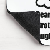 Tapis De Souris Cher Père Noël, Mon Frère Est Le Méchant (Coin)