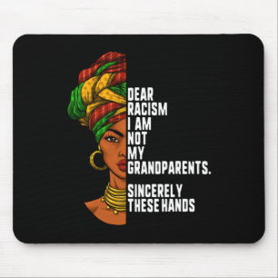 Tapis De Souris Cher Racisme Je Ne Suis Pas Mes Grands-Parents Fem