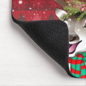 Tapis De Souris Cher renne - Joyeux Noël et heureux Nouvel An (Coin)