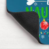 Tapis De Souris Cher santa le couple vilain Noël (Coin)