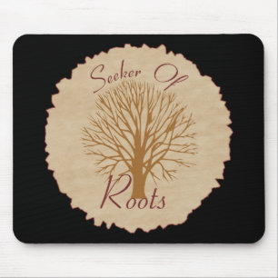 Tapis De Souris Chercheur des racines Mousepad
