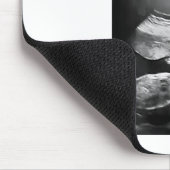 Tapis De Souris Chère Maman, Hâte de Vous Rencontrer ! (Coin)