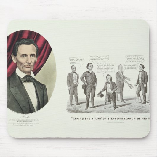 Tapis De Souris Chéri. Abraham Lincoln (Devant)