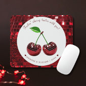 Tapis De Souris Cherry Delight Valentine's Day Mouse Pad