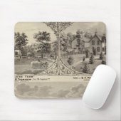 Tapis De Souris Cherry Grove, Hillside Farm (Avec souris)
