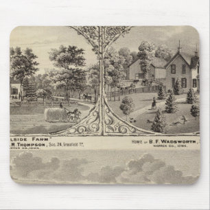 Tapis De Souris Cherry Grove, Hillside Farm