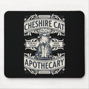 Tapis De Souris Cheshire Cat - Alice Au Pays Des Merveilles Livre