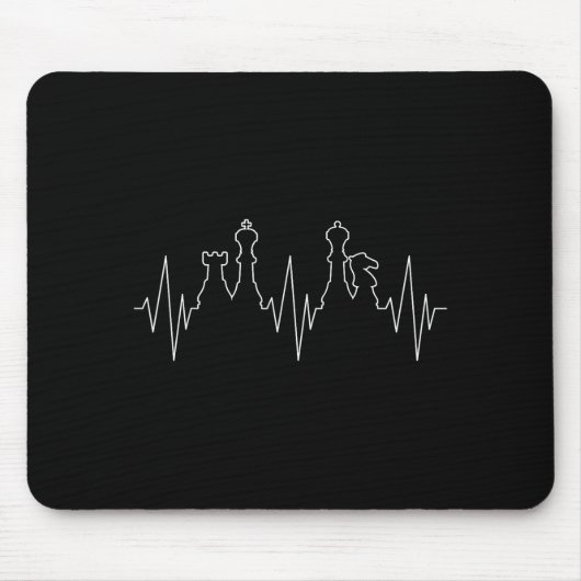 Tapis De Souris Chess Heartbeat Chess Master Chess Club (Devant)
