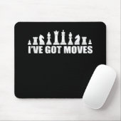 Tapis De Souris Chess Set Pieces Ive Got Move Lovers (Avec souris)