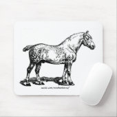 Tapis De Souris Cheval à bascule appâté (Avec souris)