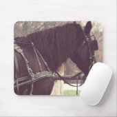 Tapis De Souris Cheval Amish (Avec souris)