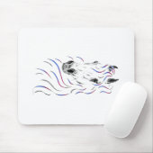 Tapis De Souris Cheval arabe élégant (Avec souris)