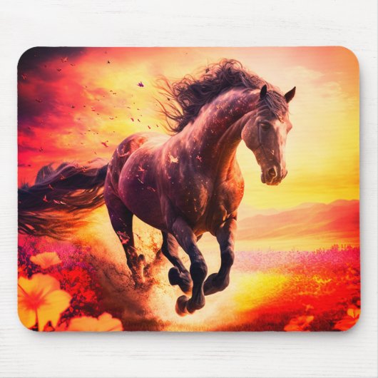 Tapis De Souris Cheval Art (Devant)