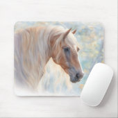Tapis De Souris Cheval avec Mane Flower Beautiful (Avec souris)