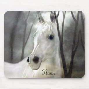 Tapis De Souris Cheval blanc