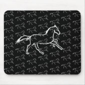 Tapis De Souris Cheval blanc (Devant)